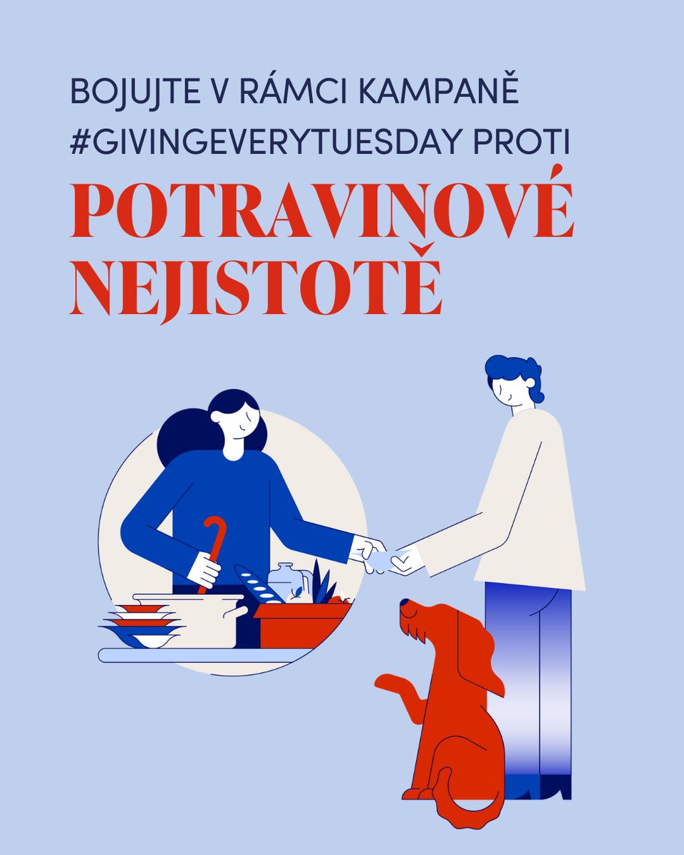 Zapojte se do #GivingEveryTuesday a pomozte v boji proti potravinové nejistotě. 🍽💛 

Díky dárcům se v jarním kole <a href="/sbirkapotravin/">Sbírka potravin</a> vybralo 518 tun. Pomáhat můžete i online až do 6. května 👉sbirkapotravin.cz/online-sbirka 

#SbírkaPotravin #PotravinoveBanky #GivingTuesdayCZ