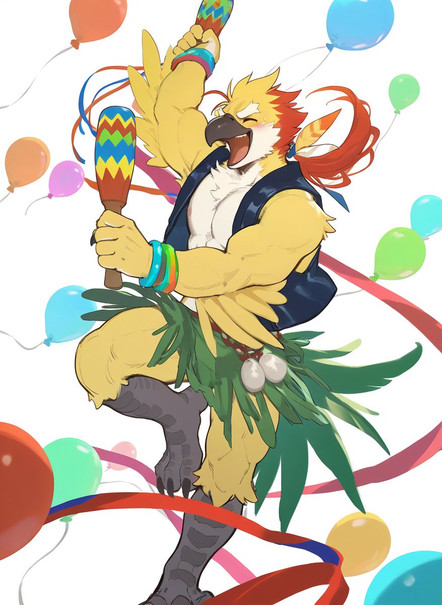 MBTI人格兽化(黄人组) #furryartwork #furry #AIart