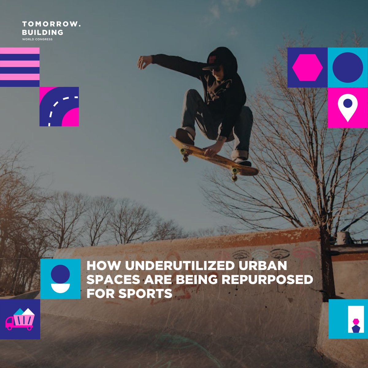 Here’s how urban sports are becoming a tool for regeneration: 

🛹Portland, USA: Spaces under highways into skateparks.

🛴Prague, Czech Republic: Vltavská Underpass revitalized with sports facilities.

🎾Across Europe: Warehouses into padel courts.

🔗 loom.ly/pmX72-I