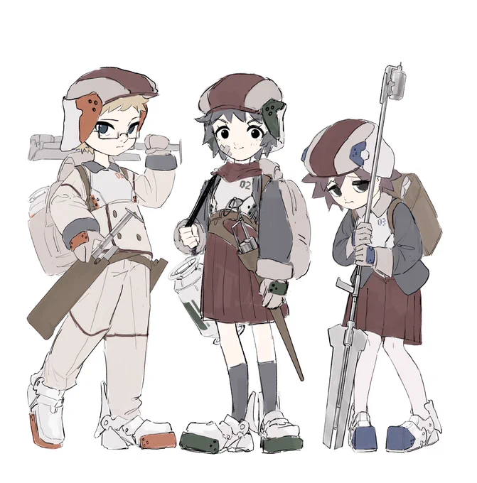 #ゴールデンウィークSNS展覧会2025趣味のキャラデザ展覧会 