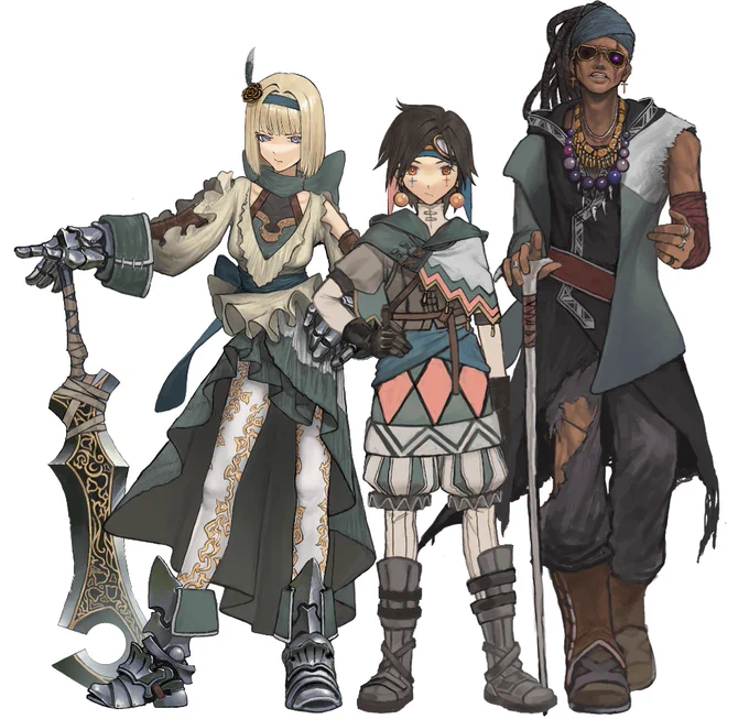 #ゴールデンウィークSNS展覧会2025趣味のキャラデザ展覧会 
