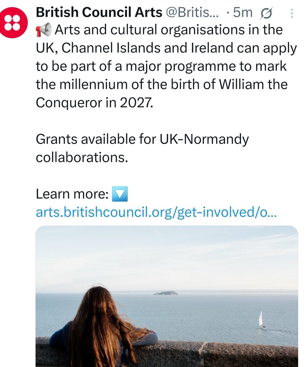 A shared cultural moment that I'm pretty sure will be extremely popular with all of the home nations... the Normans being renowned liberators of the people and all that...