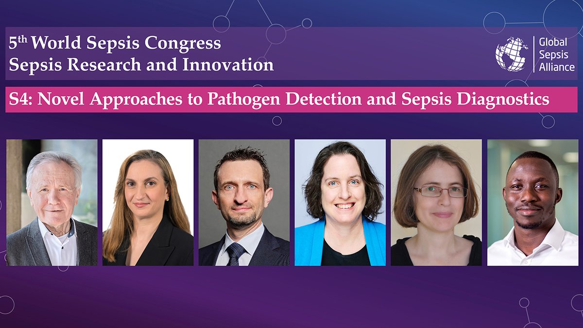 Session 4: 'Novel Approaches to Pathogen Detection and Sepsis Diagnostics' from the 5th #WorldSepsisCongress is now available to rewatch:

YouTube 👉 youtu.be/Uu-_9ZdPw_4
Podcast 👉 worldsepsiscongress.org/podcast
(or wherever you get your podcasts)

Two sessions are released weekly