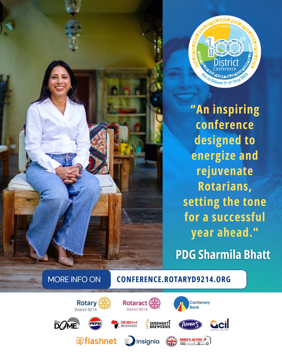 Rotary9214dca's tweet photo. District Conference isn’t just an event — it’s the ignition point of vision, strategy, and purpose for the Rotary year ahead. Minds meet. Ideas evolve.

Leaders rise. Are you ready to set the tone?

#100thRotary9214DC https://t.co/CXoeu91OyJ