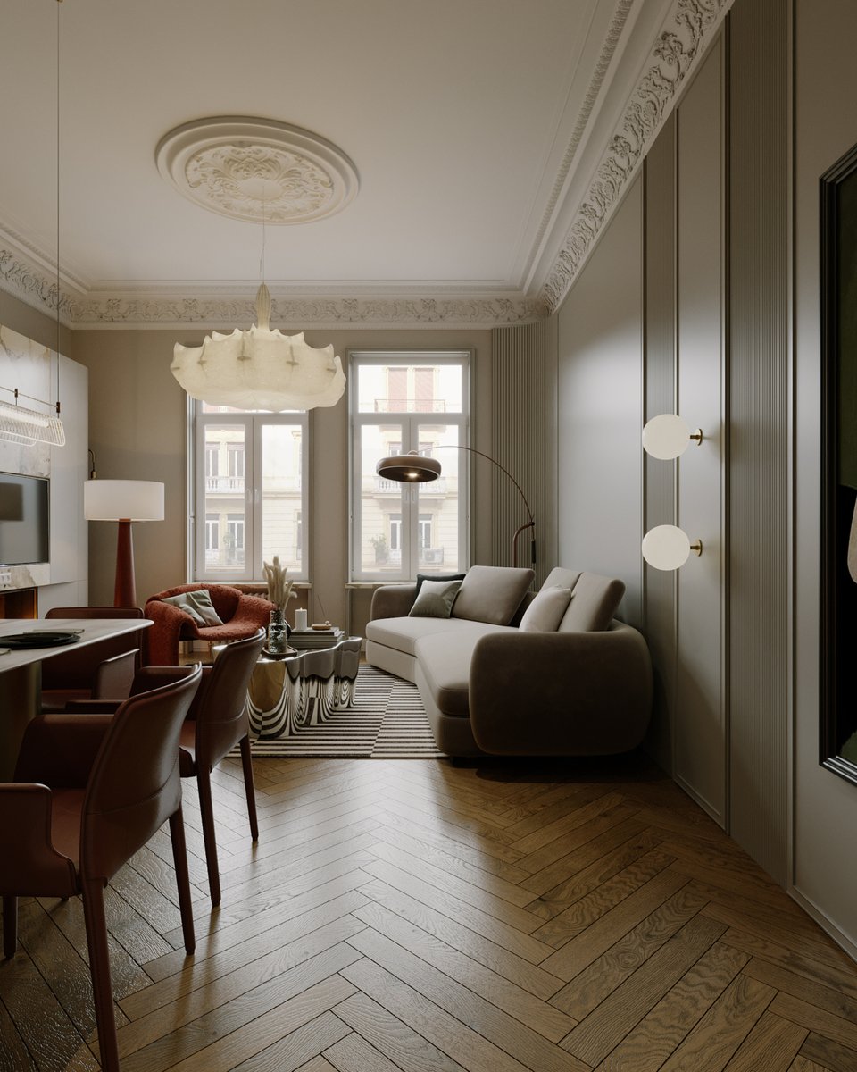 vwartclub's tweet photo. "Drottninggatan 102a"
By Thanh Nguyen
.
FULL PROJECT. 💚 https://t.co/8vgUDHTvaz
.
Design of an old flat in Stockhom - Sweden - Drottninggatan 102A apartment.
.
 #interiordesign #3dart #3ddesign #visualization #architecturalvisualization #archviz #rendering #interiorrendering https://t.co/3MoL2RSIKV