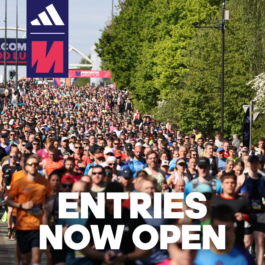 2026 ENTRIES NOW OPEN 📢 Entries are selling fast with over 12,000 already signed up during the priority period yesterday! Will you take on the 26.2 mile challenge? Enter now: shorturl.at/8nboD