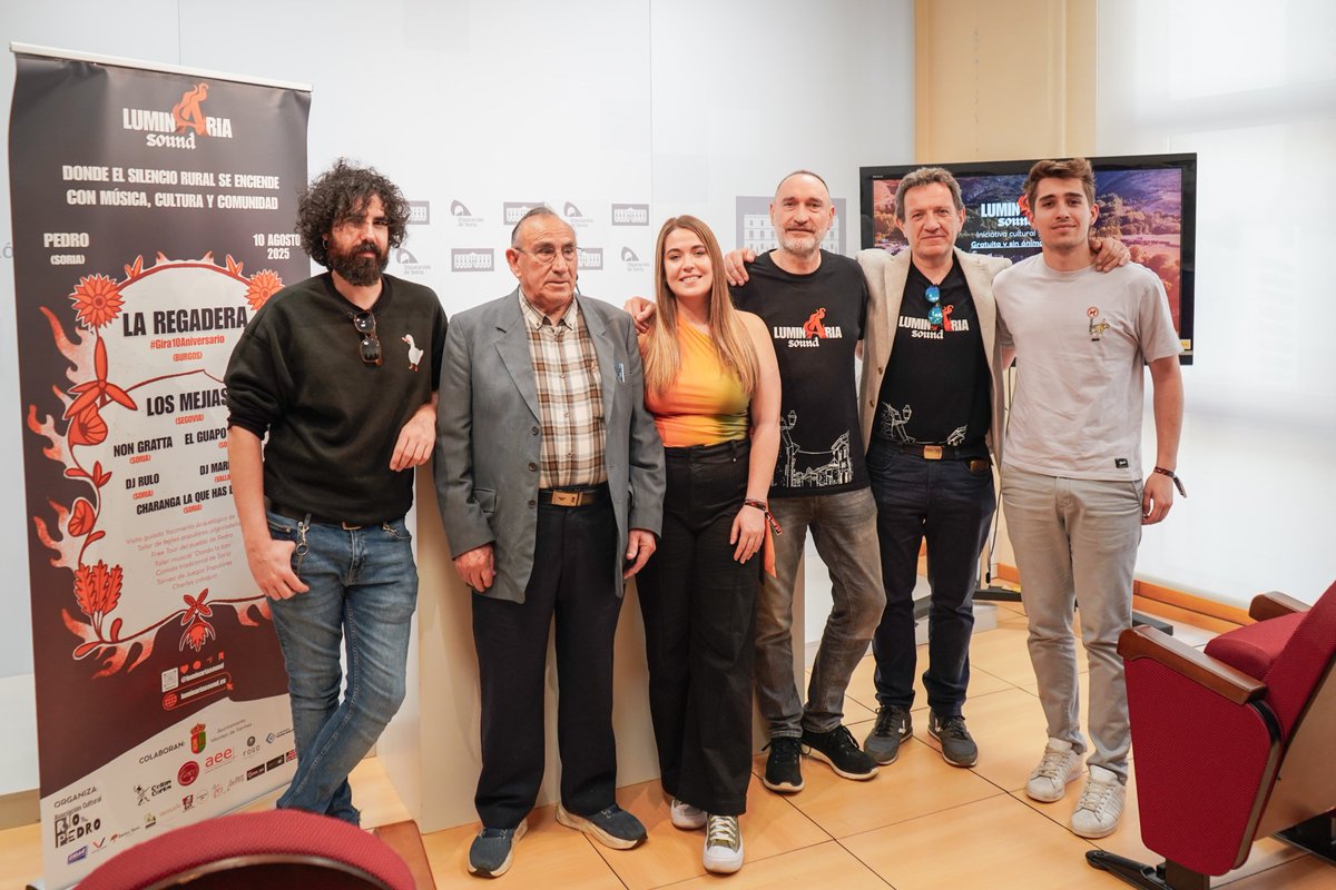dipsoria's tweet photo. Nace un nuevo festival en la provincia: "Luminaria Sound" que promete llenar la pequeña localidad de Pedro de música y actividades sin fin el próximo 10 de agosto.
Entrada gratuita y zona de acampada con reserva. https://t.co/5lzStu3TqZ
