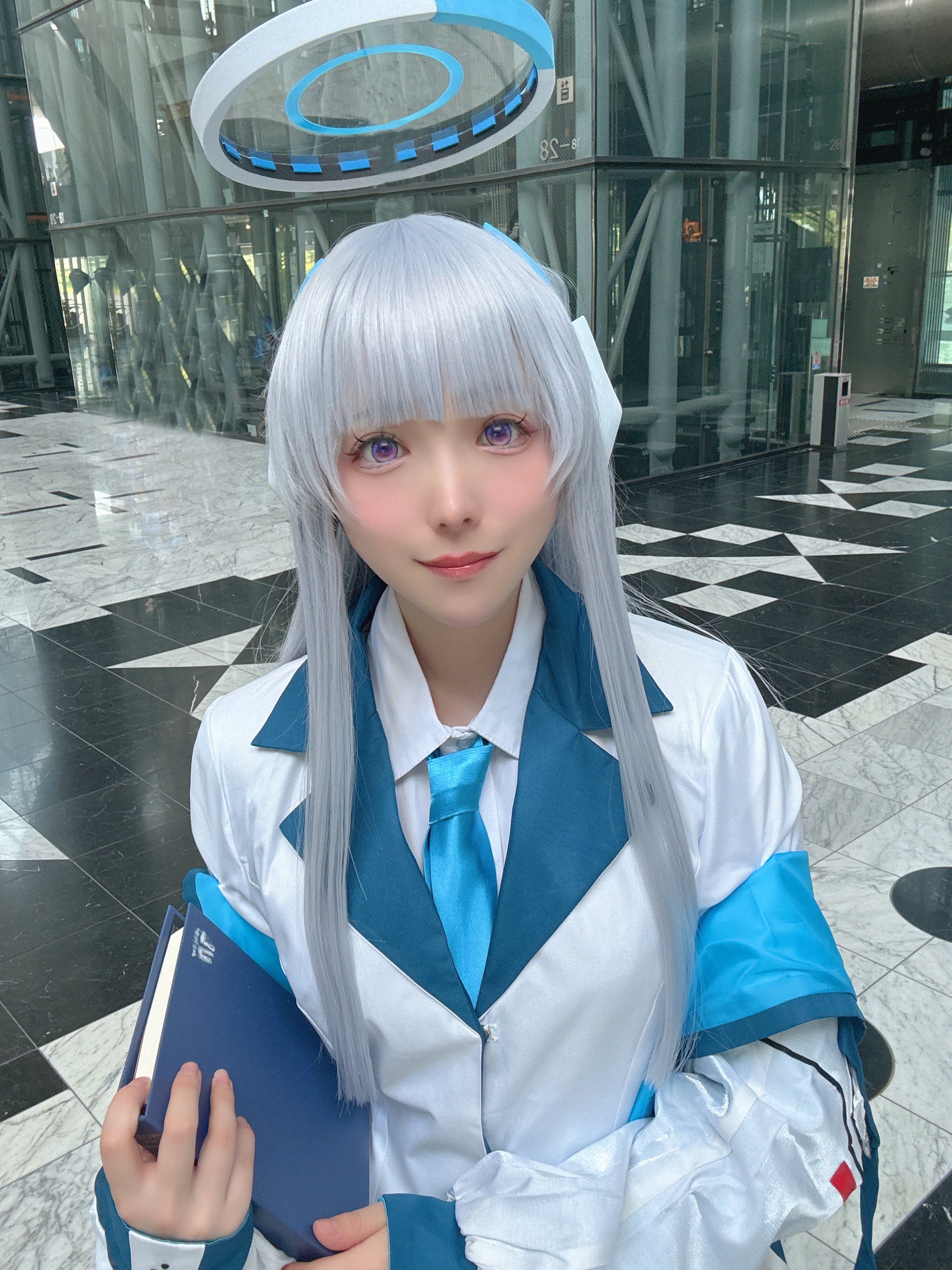 ブルアカ　エイミ　コスプレセット ブルアカ エイミ 水着 コスプレ衣装 ウィッグ 付きフルセット