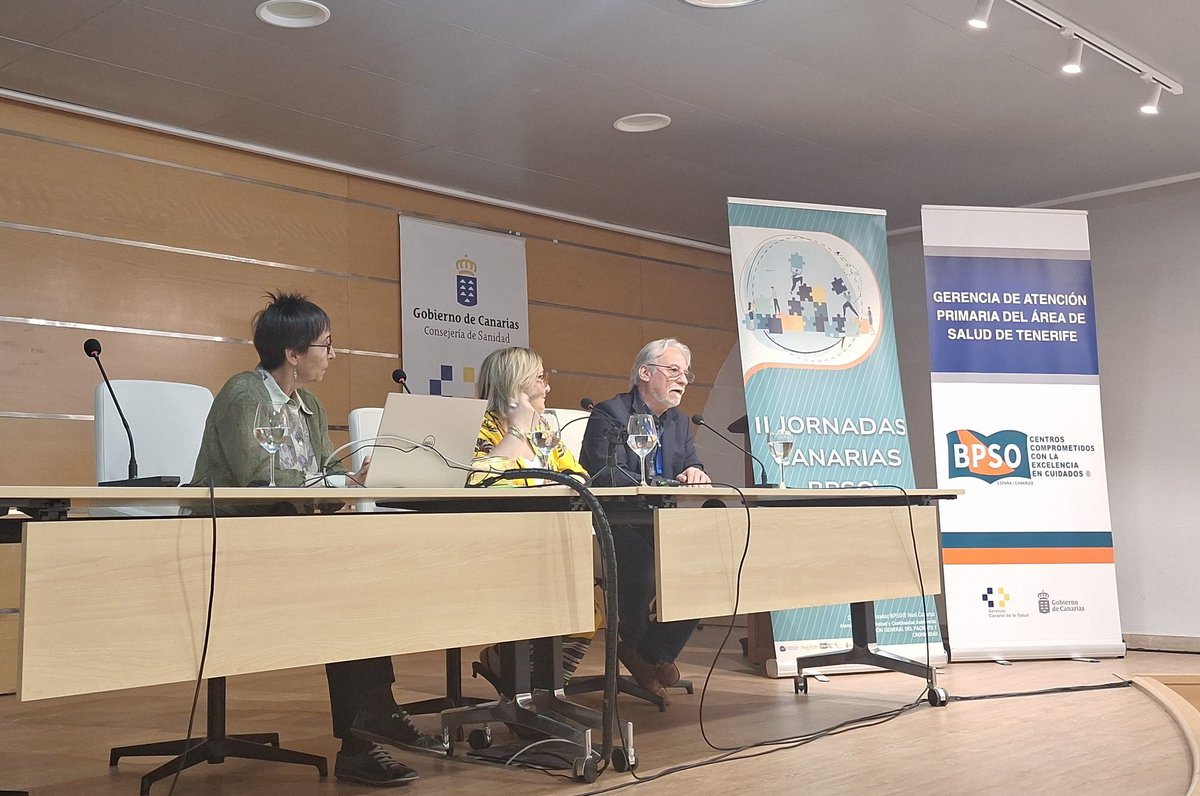 Daniel Muñoz Jiménez (@danielmj78) on Twitter photo Inician las II Jornadas Canarias BPSO <a href="/BpsoCanarias/">BPSOCanarias</a>. Fantástico crecimiento en la implantación de buenas prácticas en la Enfermería Canaria en el proyecto BPSO <a href="/BPSOspain/">BPSO</a> <a href="/Investenisciii/">Investén-isciii</a> <a href="/RNAO/">RNAO</a> <a href="/bpsosancarlos/">BPSOSanCarlos-Madrid</a> <a href="/DorisGrinspun/">Dr. Doris Grinspun 🇨🇦 RN, PhD, FAAN, O.ONT</a> Inician las II Jornadas Canarias BPSO <a href="/BpsoCanarias/">BPSOCanarias</a>. Fantástico crecimiento en la implantación de buenas prácticas en la Enfermería Canaria en el proyecto BPSO <a href="/BPSOspain/">BPSO</a> <a href="/Investenisciii/">Investén-isciii</a> <a href="/RNAO/">RNAO</a> <a href="/bpsosancarlos/">BPSOSanCarlos-Madrid</a> <a href="/DorisGrinspun/">Dr. Doris Grinspun 🇨🇦 RN, PhD, FAAN, O.ONT</a>