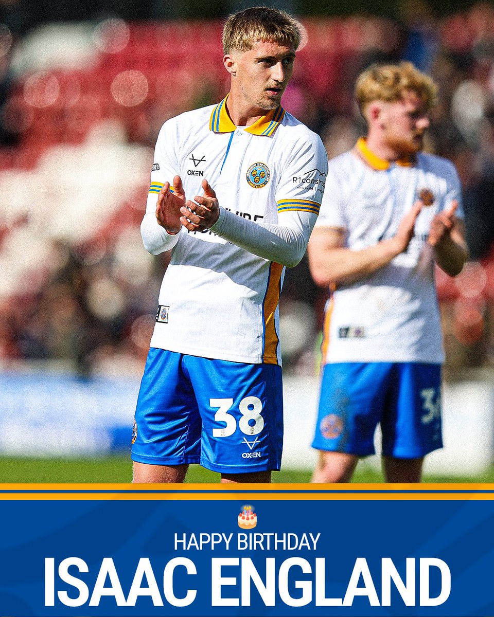 Have a good day, Isaac! 🥳

🔷🔶 #Salop