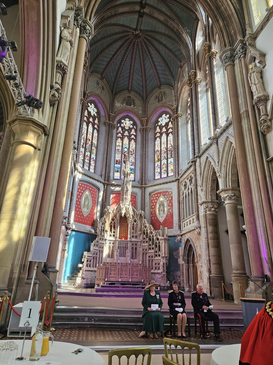 A glorious inspirational morning <a href="/TheMonasteryMcr/">The Monastery Manchester</a> for our Greater Manchester King's Award for Voluntary Service presentations <a href="/GMLO_UK/">GM Lieutenancy</a> <a href="/cabinetofficeuk/">Cabinet Office</a> <a href="/KingsAwardVS/">The King's Award</a>