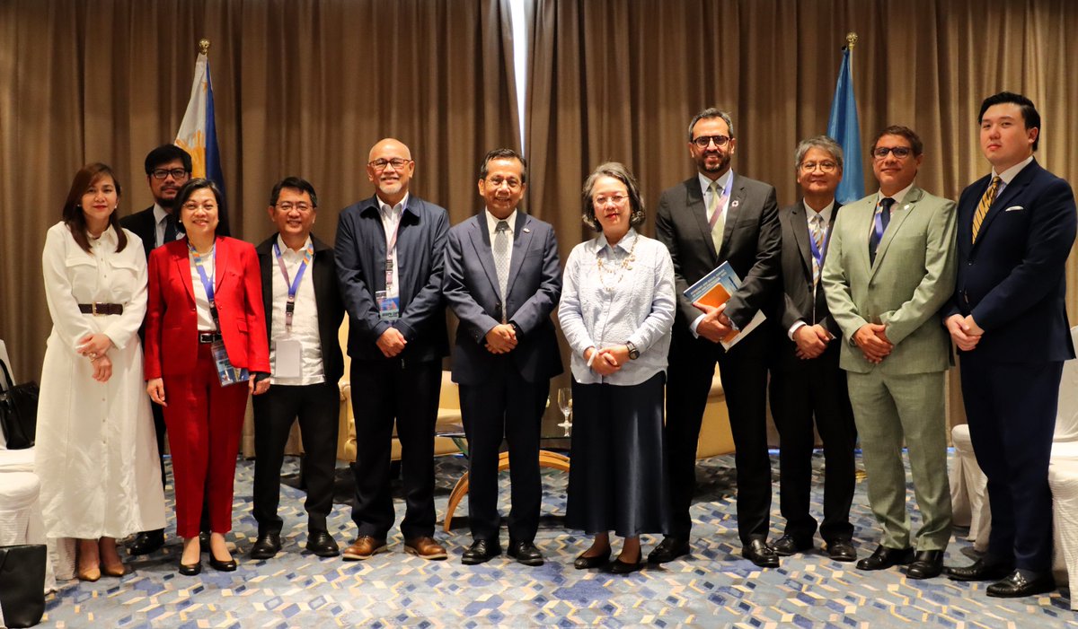 Armida Alisjahbana (@un_armida) on Twitter photo Constructive discussion with <a href="/ambalisacan/">Arsenio Balisacan</a>, Secretary of <a href="/DEPDevgovph/">DEPDev Philippines (formerly NEDA)</a>, on strengthening collaboration with <a href="/UNESCAP/">United Nations ESCAP</a> in #SDG monitoring, trade analysis and socio-economic planning, leveraging tools like TINA, EPIC and LNOB to support national and regional policies. Constructive discussion with <a href="/ambalisacan/">Arsenio Balisacan</a>, Secretary of <a href="/DEPDevgovph/">DEPDev Philippines (formerly NEDA)</a>, on strengthening collaboration with <a href="/UNESCAP/">United Nations ESCAP</a> in #SDG monitoring, trade analysis and socio-economic planning, leveraging tools like TINA, EPIC and LNOB to support national and regional policies.
