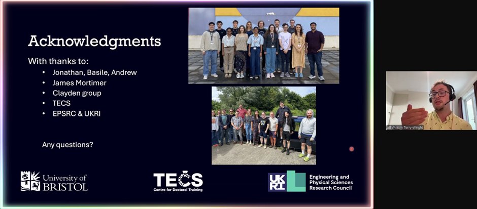 TECS and Bristol ChemSynth CDTs (@bcs_cdt) on Twitter photo <a href="/ClaydenGroup/">Clayden Group</a> <a href="/WoolfsonLab/">WoolfsonLab</a> <a href="/AggarwalLab/">AggarwalLab</a> <a href="/Buttsresearchgp/">Buttsresearchgroup</a> <a href="/MCGalan_Bristol/">M. Carmen Galan</a> Will Terry-Wright of the <a href="/ClaydenGroup/">Clayden Group</a> gave a fantastic talk on “direct photochemical rearrangement of lithiated enolates” delving into some elegant computational studies of photoexcited states to elucidate a lithium enolate rearrangement reaction mechanism #TECS #CDT #EPSRC <a href="/ClaydenGroup/">Clayden Group</a> <a href="/WoolfsonLab/">WoolfsonLab</a> <a href="/AggarwalLab/">AggarwalLab</a> <a href="/Buttsresearchgp/">Buttsresearchgroup</a> <a href="/MCGalan_Bristol/">M. Carmen Galan</a> Will Terry-Wright of the <a href="/ClaydenGroup/">Clayden Group</a> gave a fantastic talk on “direct photochemical rearrangement of lithiated enolates” delving into some elegant computational studies of photoexcited states to elucidate a lithium enolate rearrangement reaction mechanism #TECS #CDT #EPSRC