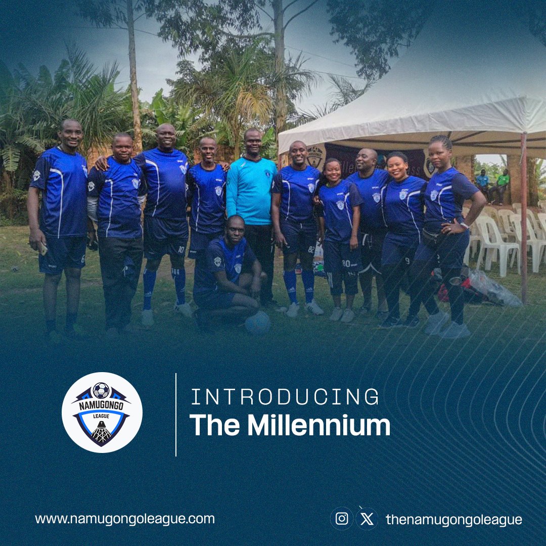 NamugongoLeague's tweet photo. Say hello to The Millennium🔥
Ready to bring the heat and chase the trophy!
#NamugongoLeague2025 https://t.co/qu9T92kxv5