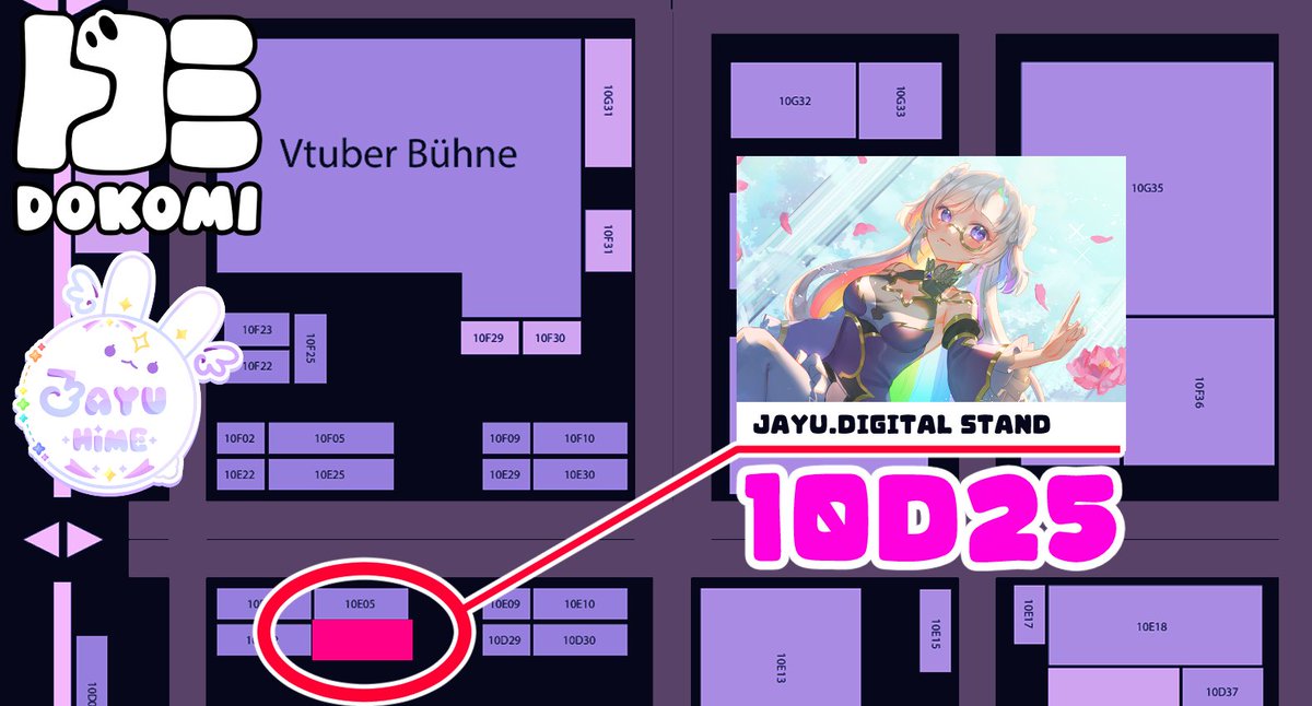 Jayu.Digital auf der DoKomi2025 tweet media