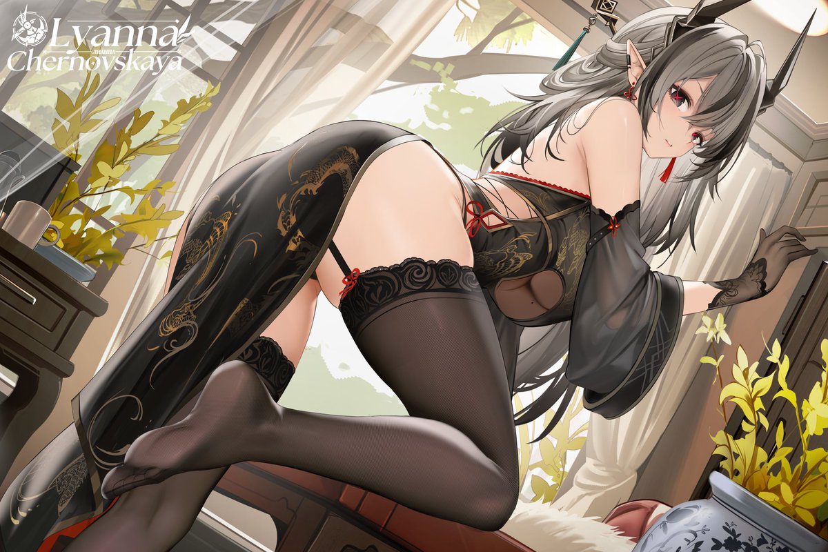 Illustration for <a href="/LyannaChernovs/">Lyanna Chernovskaya ⛓😈🏴 || CF21 AB 50-51</a>🖤
#IDVTuber #VTuberUprising