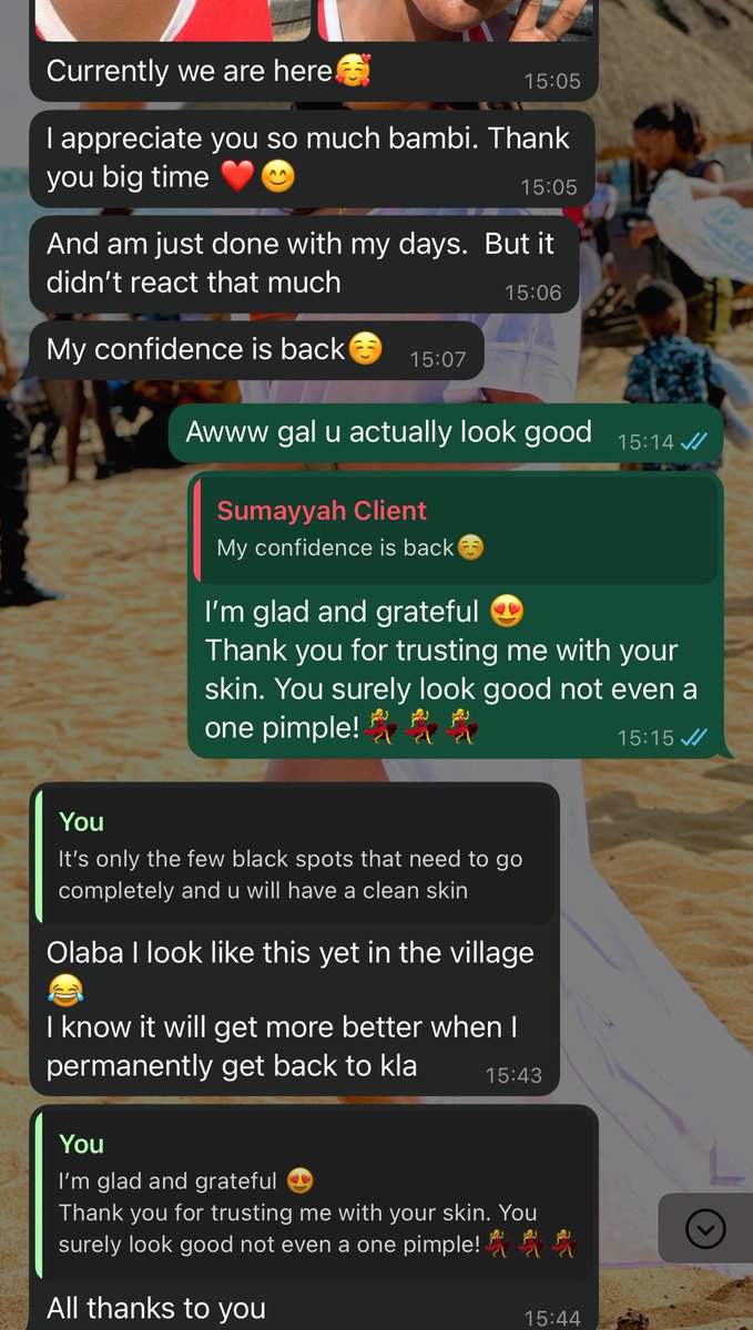 Ruthkaitesi's tweet image. One reason for not making me your skin care plug?😇 I love it when my clients give me such feedbacks🥹🙏
