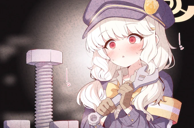 ボルトが浮いちまったよ…メンテしてくれアオバ 