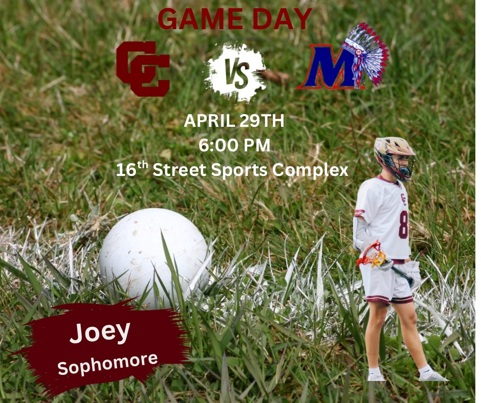 4/29 HOME GAMEDAY WCC vs Morgantown 6:00 faceoff.