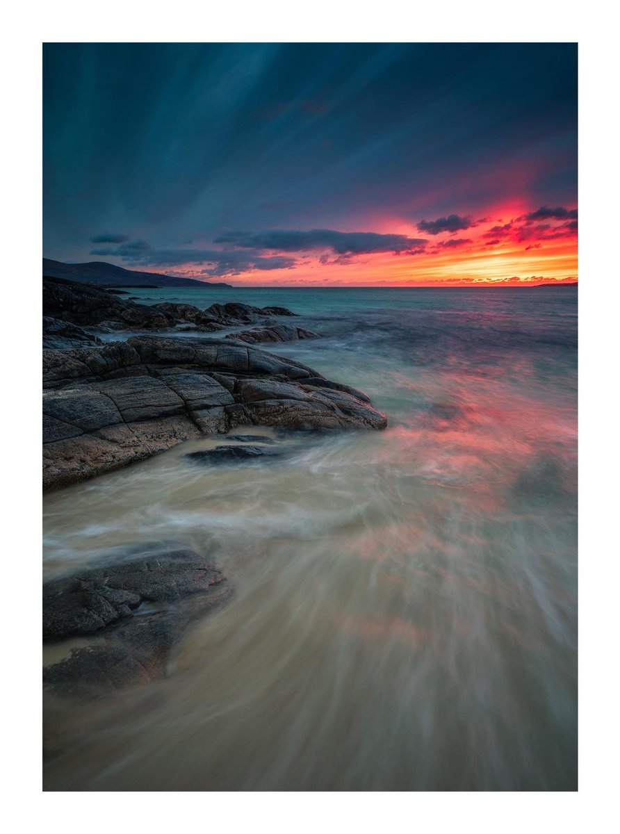 Hebridean Fire. Scotland.