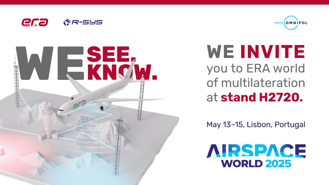 ERA (@eraaero) on Twitter photo ERA už balí na <a href="/AirspaceWorld/">Airspace World</a> 2025, výstavu č. 1 pro všechny výrobce technologií pro řízení letového provozu.🛫Koná se v Lisabonu🇵🇹13. – 15. května. ERA tým už se nemůže dočkat, až přivítá hosty na svém stánku. Ve Světě multilaterace ERA jsou všichni vítáni!🫂 ERA už balí na <a href="/AirspaceWorld/">Airspace World</a> 2025, výstavu č. 1 pro všechny výrobce technologií pro řízení letového provozu.🛫Koná se v Lisabonu🇵🇹13. – 15. května. ERA tým už se nemůže dočkat, až přivítá hosty na svém stánku. Ve Světě multilaterace ERA jsou všichni vítáni!🫂