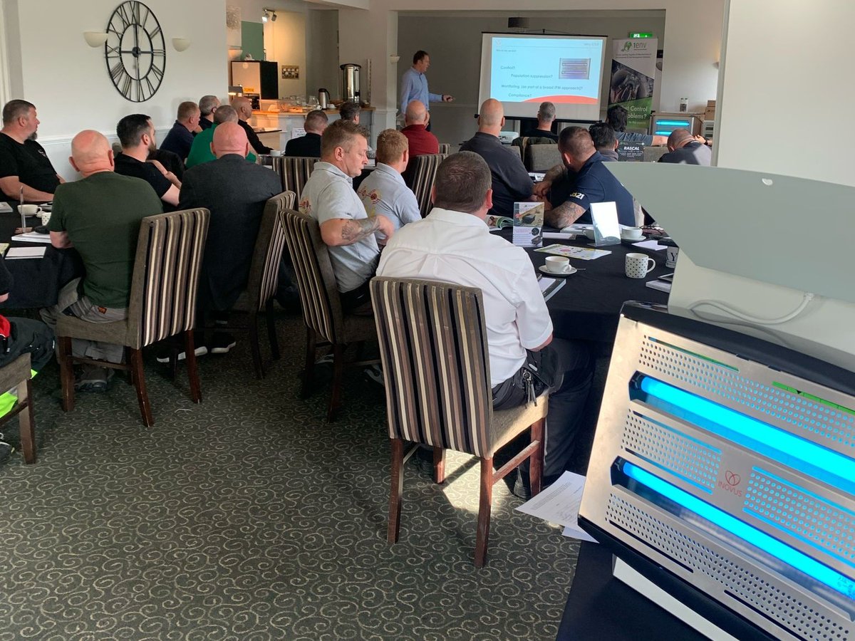 Were thoroughly enjoying the <a href="/1envsolutions/">1env Solutions Ltd</a> Breakfast &amp; Networking morning today where weve presented our Inovus insect light traps and UV lamps Theres particular interest from PCOs in how all our Inovus ILTs are available as either fluorescent or LED models Thanks for having us!