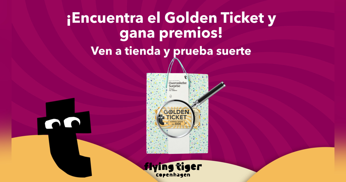 Si eres fan de las bolsas sorpresa de Tiger, esto no te lo puedes perder

¿Quieres ganar un cheque regalo de 300€ para gastar en sus tiendas? Hazte con sus nuevas bolsas, registra tu tarjeta #Besties y descubre si eres uno de los ganadores de un premio de 3, 30 o 300€ 
🙌🤑