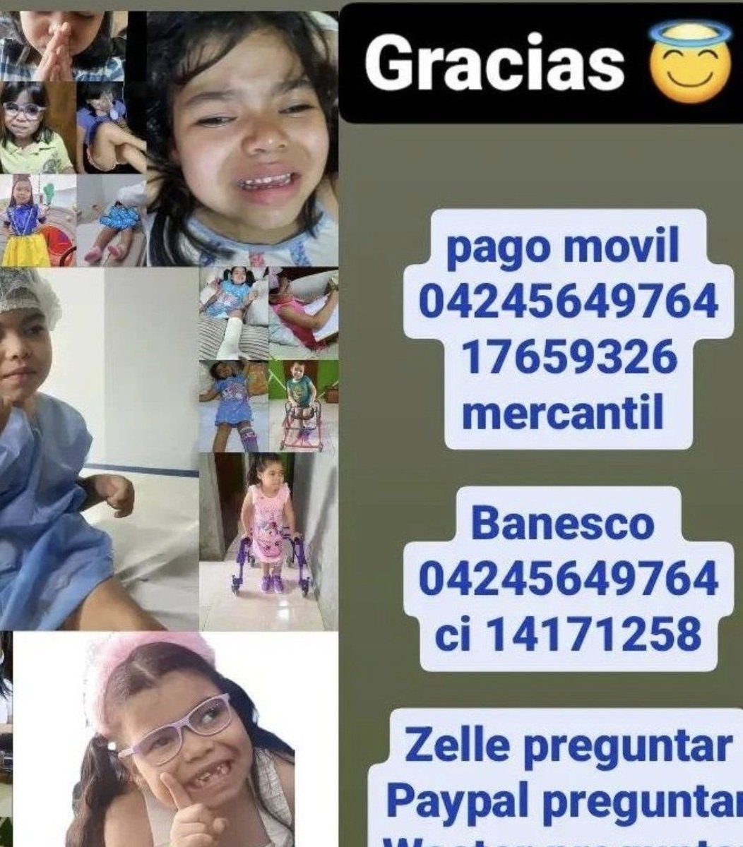 mariani87784922's tweet photo. #URGENTE sr venezolano y tener una condición no es facil dependo d tratamientos costosos,terapias, realizar una operación en mis ojitos no contamos con los recursos💔mi mami es docente y le suspendieron su sueldito injustamente.
Faltan $280 para 1 amp decapeptyl https://t.co/auNlSamN7V