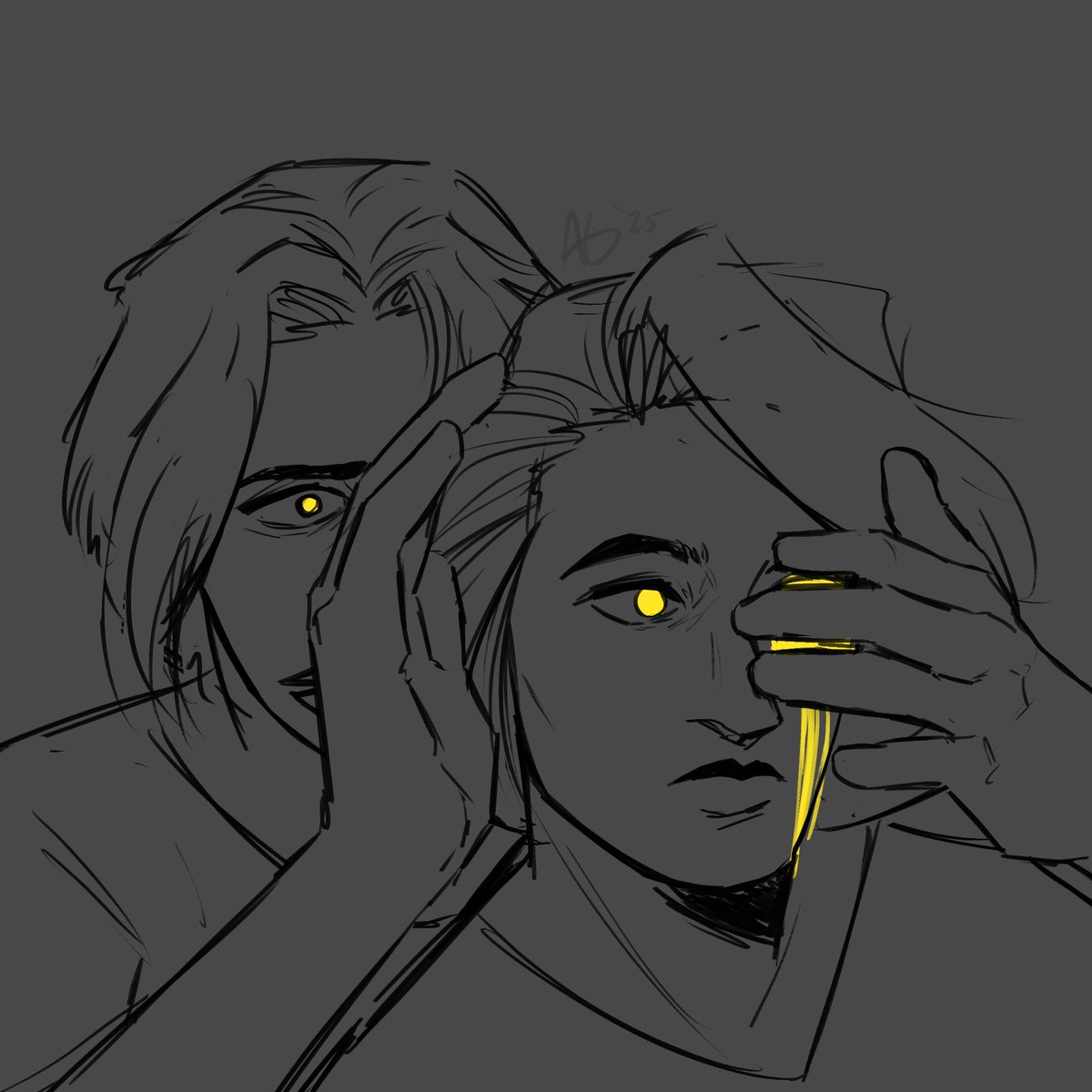 AgentGei's tweet photo. was inspired by that "Girl with One Eye" fan animation..... #luggie #fallenwings https://t.co/ZMroXSUTG8