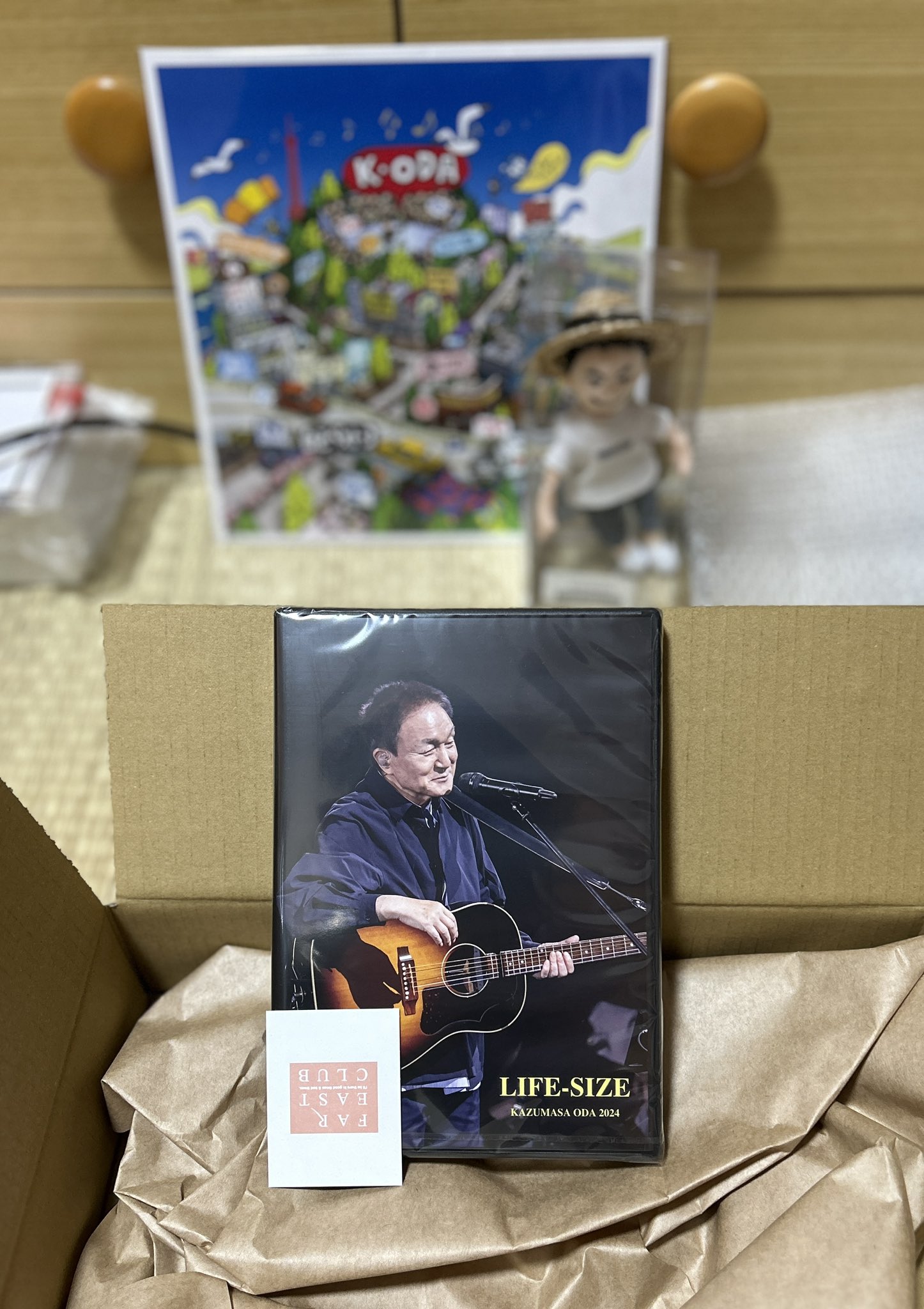 新品未開封品】小田和正 LIFE-SIZE 2024 DVD 会員限定 小田和正