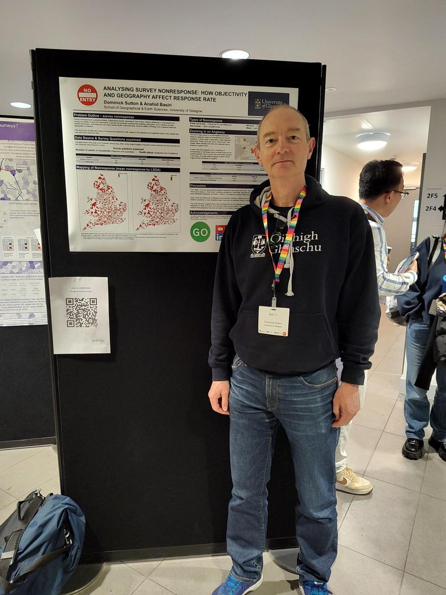 GSDSglasgow's tweet image. Our team had an amazing time at #GISRUK2025 last week! 🚀 They gained fresh insights, shared their research, and made great connections. Success all around! 💪 #GeospatialData #DataScience #Networking #Innovation #GIS #Research