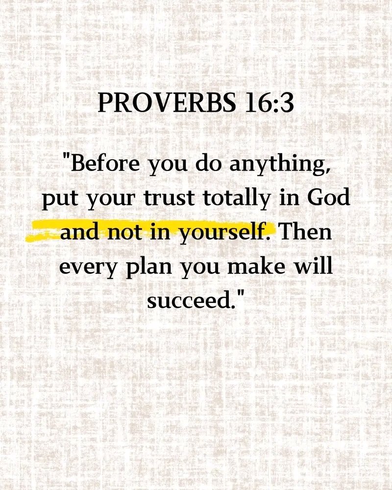 Proverbs 16:3
