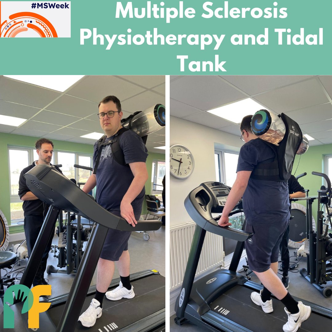 PhysioFunction's tweet photo. MS Awareness Week π§‘
As part of John's #MS physiotherapy he uses the treadmill to work on his endurance and cardiovascular fitness.
Charlie has added the tidal tank to increase proprioception and challenge John's balance when walking unsupported.
Amazing session ππ
#msphysio https://t.co/2OlA2cKAh0