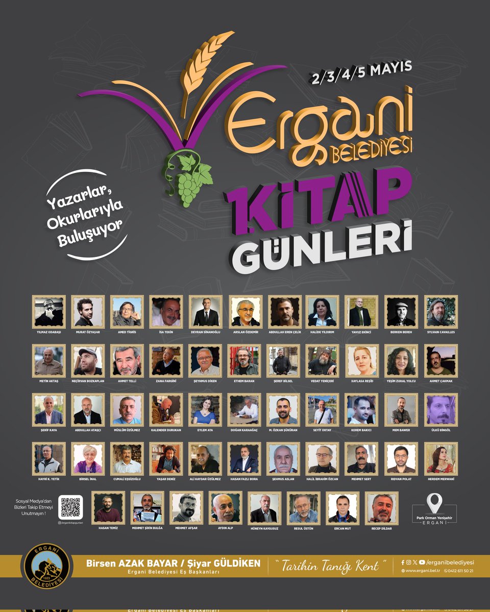 YEWKURD (@yewkurd) on Twitter photo 1. ROJÊN PIRTÛKAN ÊN ŞAREDARÎYA ERXENÎYÊ DEST PÊ DIKE
👉 2-5 GULANÊ
<a href="/erganikitap21/">ErganiKitapGünleri</a>
<a href="/wesanendoz/">DOZ</a>
<a href="/WesanenNa/">na kitap</a>
<a href="/aramyayinevi/">Aram Yayıncılık</a>
<a href="/VateYayin/">Weşanxaneyê Vateyî</a>
<a href="/ibesikcivakfi/">İsmail Beşikci Vakfı</a>
<a href="/wmezopotamyaye/">Weqfa Mezopotamyayê</a>
<a href="/mamusiccenter1/">ma music center</a> 1. ROJÊN PIRTÛKAN ÊN ŞAREDARÎYA ERXENÎYÊ DEST PÊ DIKE
👉 2-5 GULANÊ
<a href="/erganikitap21/">ErganiKitapGünleri</a>
<a href="/wesanendoz/">DOZ</a>
<a href="/WesanenNa/">na kitap</a>
<a href="/aramyayinevi/">Aram Yayıncılık</a>
<a href="/VateYayin/">Weşanxaneyê Vateyî</a>
<a href="/ibesikcivakfi/">İsmail Beşikci Vakfı</a>
<a href="/wmezopotamyaye/">Weqfa Mezopotamyayê</a>
<a href="/mamusiccenter1/">ma music center</a>