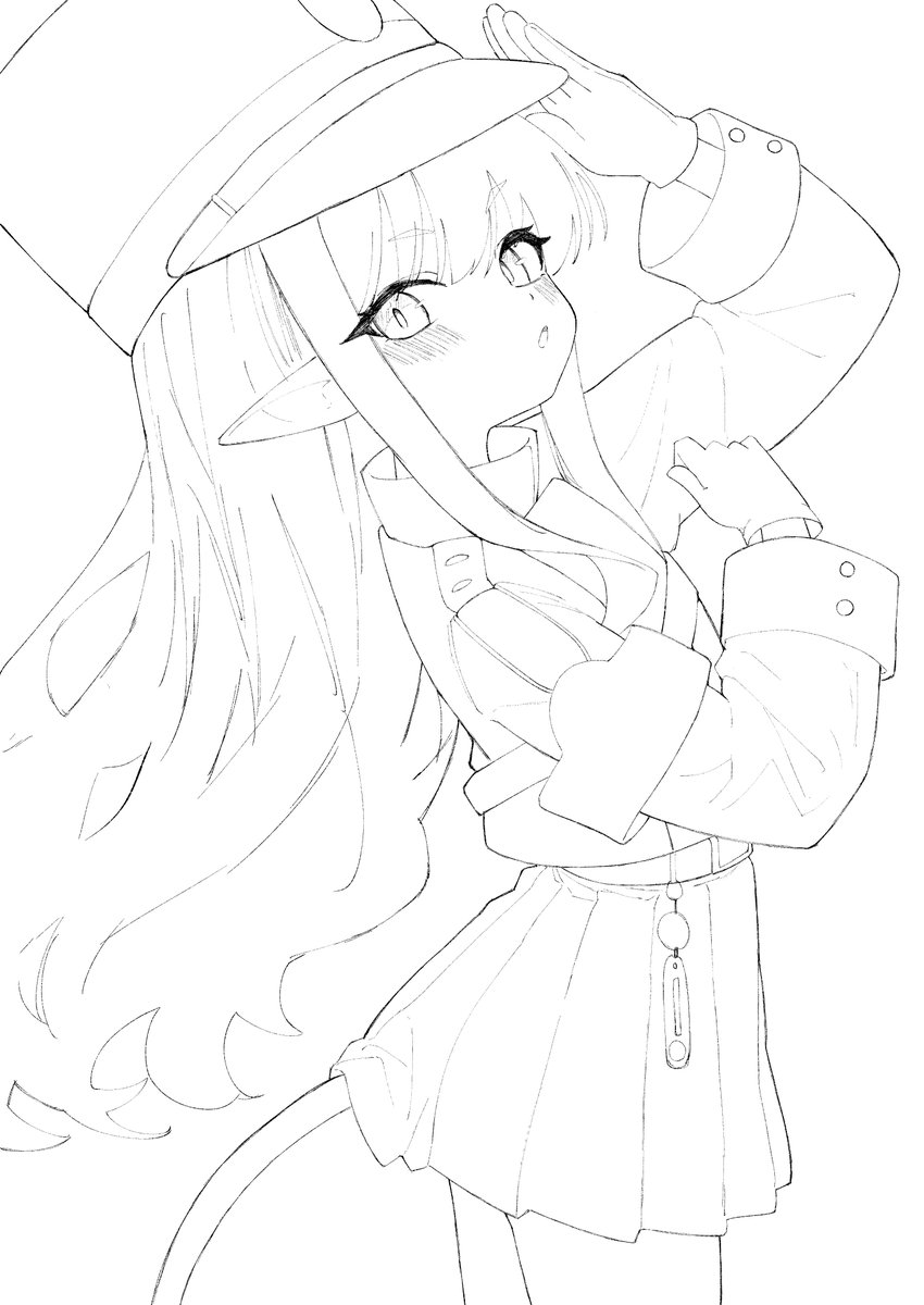 明日は平日・・・
ヒカリの表情描くのムズイな 