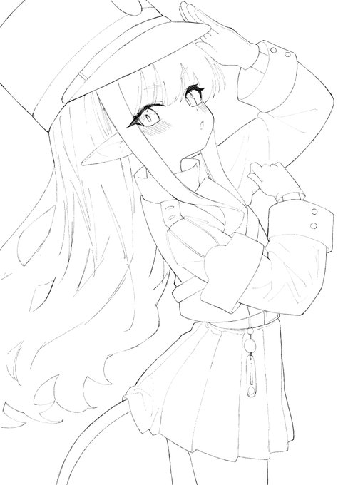 明日は平日・・・
ヒカリの表情描くのムズイな 