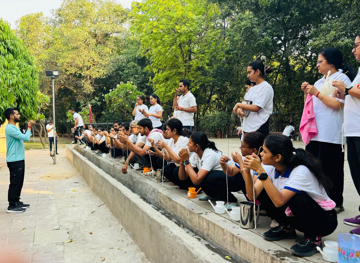 mdniy's tweet image. A Shatkarma Workshop was organised for the offline and online batches of the 3-Month Certificate Course in Yoga for Protocol Instructors (CCYPI) at MDNIY, aimed at enhancing students’ practical understanding of yogic cleansing practices. #Yoga #MDNIY #Ayush #IDY2025
@moayush