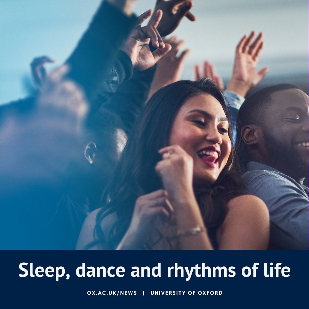 University of Oxford (@uniofoxford) on Twitter photo 'You may think sleep and dance are two completely independent things, but they have so much in common.'
To mark #InternationalDanceDay, <a href="/NDCNOxford/">Nuffield Department of Clinical Neurosciences</a>'s Akanksha Bafna shares how she combines her research into sleep and circadian rhythms with her personal passion for music and 'You may think sleep and dance are two completely independent things, but they have so much in common.'
To mark #InternationalDanceDay, <a href="/NDCNOxford/">Nuffield Department of Clinical Neurosciences</a>'s Akanksha Bafna shares how she combines her research into sleep and circadian rhythms with her personal passion for music and