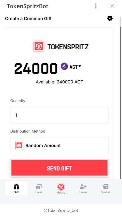 Token Spritz tweet media