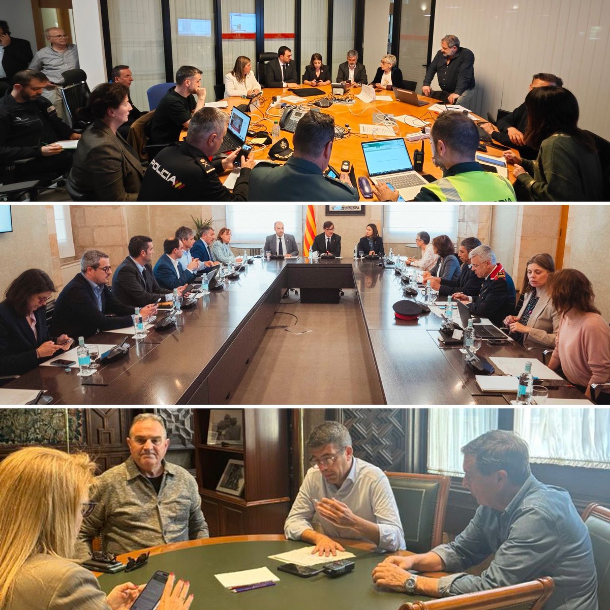 Aquí la diferencia entre la gestión de la crisis de los presidentes <a href="/salvadorilla/">Salvador Illa Roca</a> y <a href="/AdrianBarbon/">🌹 Adrián Barbón 💙💛</a> con la de Mazon. 

Mientras el Presidente <a href="/sanchezcastejon/">Pedro Sánchez</a> y los presidentes socialistas trabajan sin descanso y desde el minuto cero, el Partido Popular está ausente como Mazon o