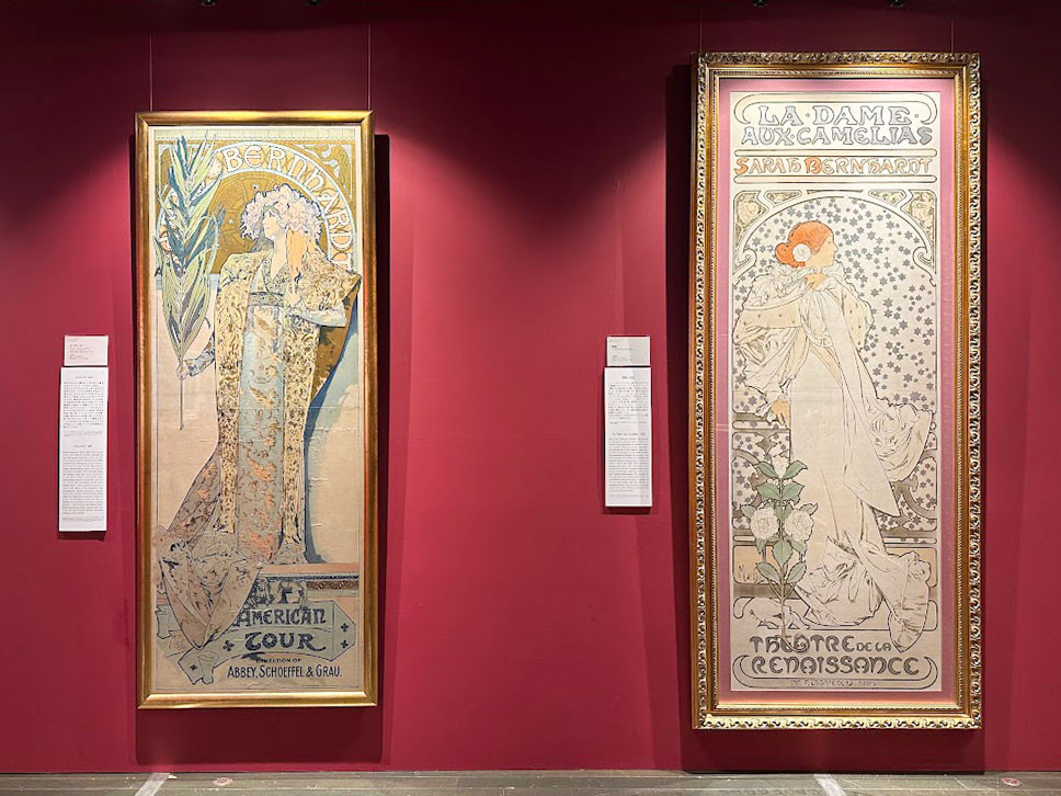 InternetMuseum's tweet photo. 【線の魔術師・ミュシャの世界へ没入】
イマーシブ×約150点のオリジナル作品を楽しむことができる「ミュシャ展　アール・ヌーヴォーの女神たち」が、横浜赤レンガ倉庫にて開催中
連休のお出かけにもぴったり！会期は5/18まで
https://t.co/wCq2P2eLc1 
#アールヌーヴォーの女神たち #ミュシャ展 https://t.co/uOcGzjrB3I