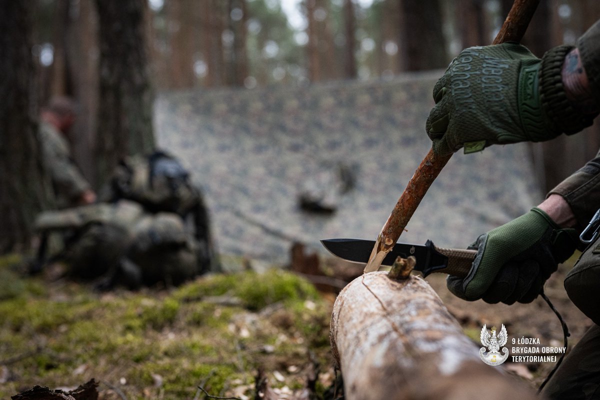 terytorialsi's tweet photo. Zdolni do działania w każdych warunkach 🌿

Terytorialsi z #9ŁBOT i #2LBOT ukończyli kurs SERE B🌲

Przez kilka dni uczyli się m. in.:
✅ przetrwania w obcym terenie,
✅ udzielania samopomocy w warunkach survivalowych,
✅ różnych technik rozpalania ognia oraz budowy schronień z dostępnego sprzętu,
✅ marszu z wykorzystaniem busoli i naturalnych znaków terenowych.

Szkolenie odbywało się pod okiem doświadczonych instruktorów z #WOT i 25 Brygady Kawalerii Powietrznej

👏 Gratulacje dla wszystkich uczestników i instruktorów!

#WojskaObronyTerytorialnej #WOT #ZawszeGotowi #ZawszeBlisko #WojskoPolskie #Wojsko #Terytorialsi #SEREB #9ŁBOT #2LBOT