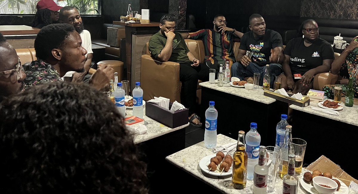 The Port Harcourt Book Club (@thephbc) on Twitter photo Our review of <a href="/awapointe/">jumoke verissimo</a>'s, 'A Small Silence' was a delightful experience... We didn't expect to love the book as much we did; it was a literal case of do not judge a book by its cover.
The book received an average rating of 3.7/5๐ Our review of <a href="/awapointe/">jumoke verissimo</a>'s, 'A Small Silence' was a delightful experience... We didn't expect to love the book as much we did; it was a literal case of do not judge a book by its cover.
The book received an average rating of 3.7/5๐