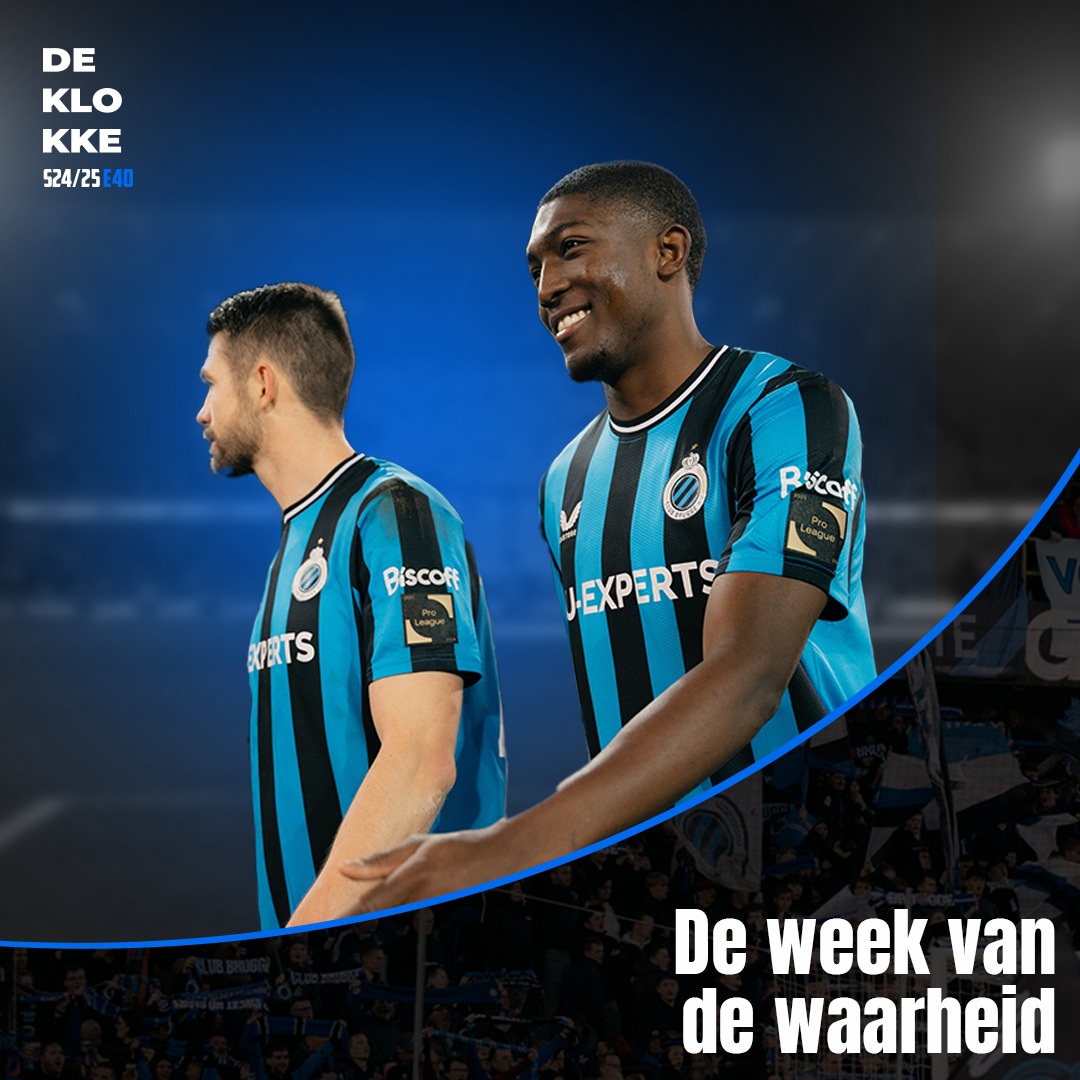 Een cruciale week in het seizoen van blauw-zwart komt eraan! 🔵⚫
Beluister/bekijk nu onze nieuwste aflevering op je favoriete kanaal! 

#DeKlokke #ClubBrugge #CluGnt #CluAnd #JPL #crockycup