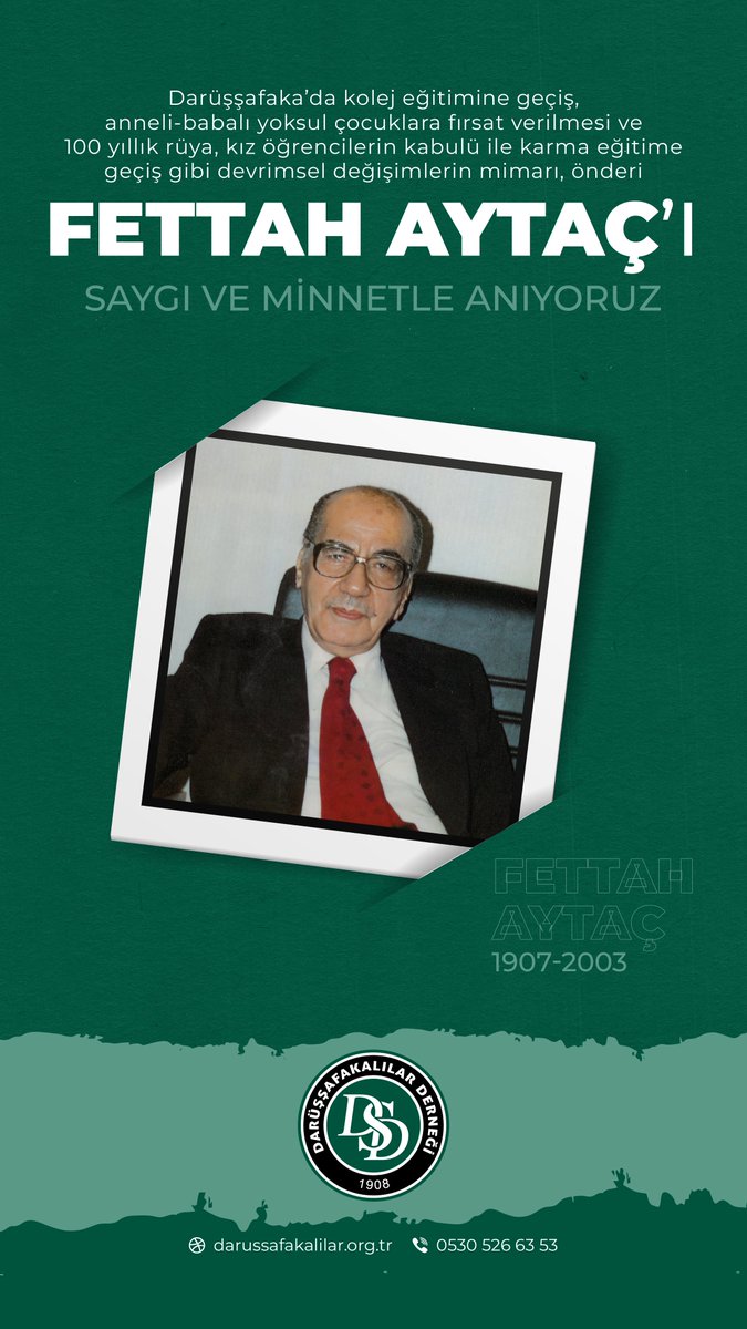 Darüşşafakalılar Derneği tweet media