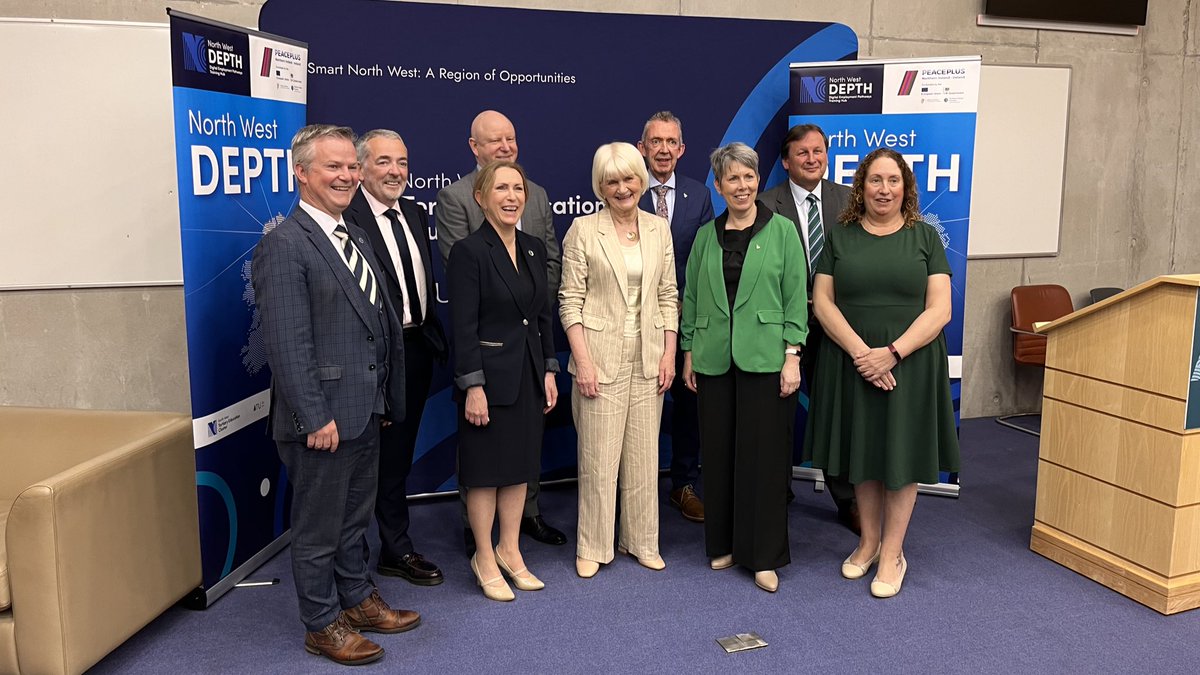 Donegal ETB (@donegaletb) on Twitter photo We attending today's launch of the PeacePlus-funded North West Digital Employment Pathways Training Hub (NW DEPTH) with our <a href="/mynwtec/">mynwtec</a> partners <a href="/atu_ie/">Atlantic Technological University</a>, <a href="/nwrc_college/">North West Regional College</a> and <a href="/UlsterUni/">Ulster University</a> - almost β¬10 million awarded by <a href="/SEUPB/">SEUPB</a> for digital skills in the region. #GoFurtherWithDonegalETB We attending today's launch of the PeacePlus-funded North West Digital Employment Pathways Training Hub (NW DEPTH) with our <a href="/mynwtec/">mynwtec</a> partners <a href="/atu_ie/">Atlantic Technological University</a>, <a href="/nwrc_college/">North West Regional College</a> and <a href="/UlsterUni/">Ulster University</a> - almost β¬10 million awarded by <a href="/SEUPB/">SEUPB</a> for digital skills in the region. #GoFurtherWithDonegalETB