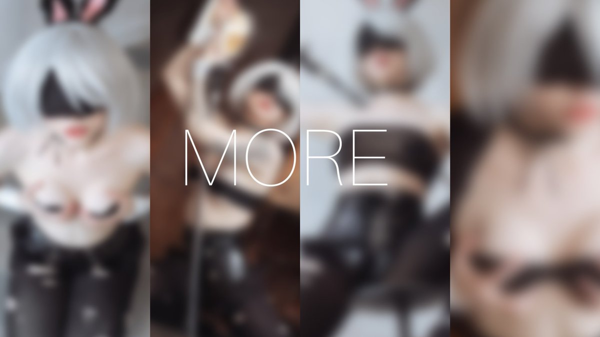 More pictures bunny 2B are available on my special page ➡️ 
onlyfans.com/1683146102/ari…

#2b #cosplay #NierAutomataCosplay