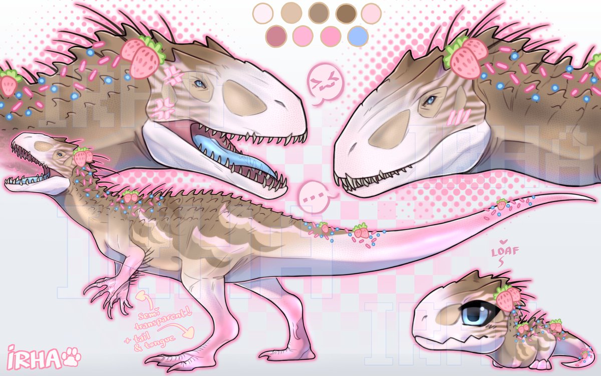 SWEET INDOMINUS REX adopt - $80usd
link; ko-fi.com/s/d54c33cd63

BEHOLD! the most fearsome apex carnivore evererererrrrrrr‼️‼️

#art #adopt #adoptable #indominusrex #dinosaur #cute