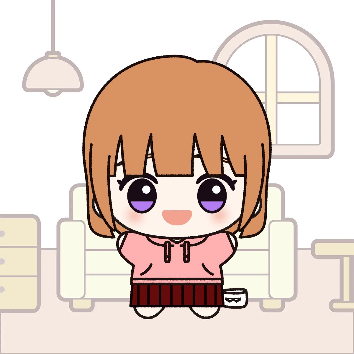 「ちびぐるみメーカーたのしい! 凛花と彩虎に見えますか?」|原田唯衣のイラスト