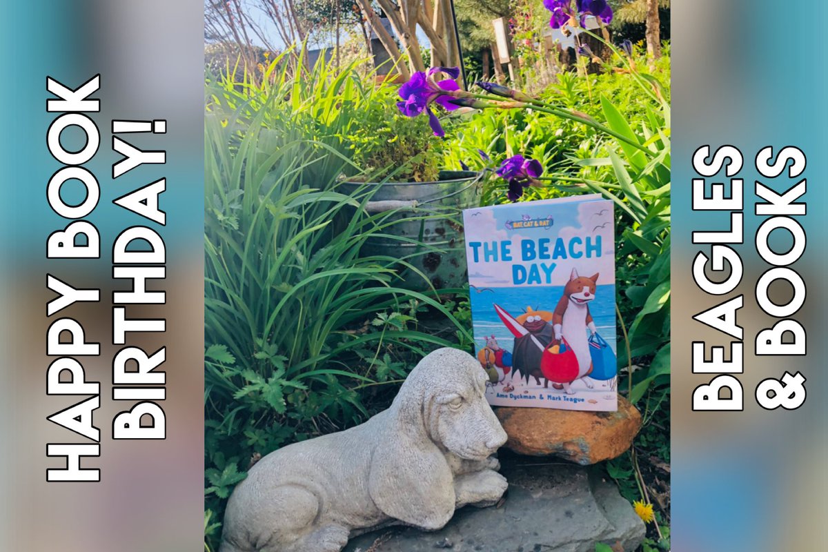 Laura Mossa (@lauramossa) on Twitter photo Happy Book Birthday to Bat, Cat & Rat.’s THE BEACH DAY by <a href="/AmeDyckman/">Ame Dyckman✨</a> & #markteague. Accessible text, great characters, fun plot & energetic artwork in this #earlyreader series! Full review on blog-beaglesandbooks.com/2025/04/29/hap… #beaglesandbooks Happy Book Birthday to Bat, Cat & Rat.’s THE BEACH DAY by <a href="/AmeDyckman/">Ame Dyckman✨</a> & #markteague. Accessible text, great characters, fun plot & energetic artwork in this #earlyreader series! Full review on blog-beaglesandbooks.com/2025/04/29/hap… #beaglesandbooks